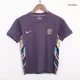 Kids England 2024 Away Soccer Jersey Kits(Jersey+Shorts) - goatjersey