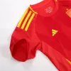 Kids Spain 2024 Home Soccer Jersey Kits(Jersey+Shorts) - goatjersey