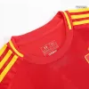 Kids Spain 2024 Home Soccer Jersey Kits(Jersey+Shorts) - goatjersey