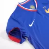 Kids France 2024 Home Soccer Jersey Kits(Jersey+Shorts) - goatjersey