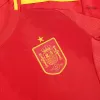 Kids Spain 2024 Home Soccer Jersey Kits(Jersey+Shorts) - goatjersey