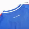 Kids Italy 2024 Home Soccer Jersey Kits(Jersey+Shorts) - goatjersey